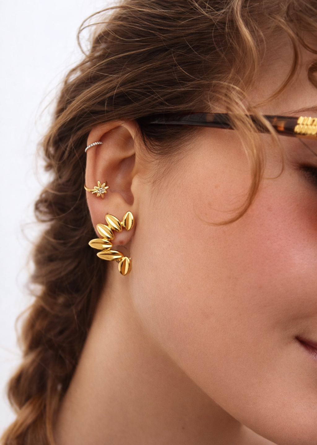 Boucles d’oreilles Camélia