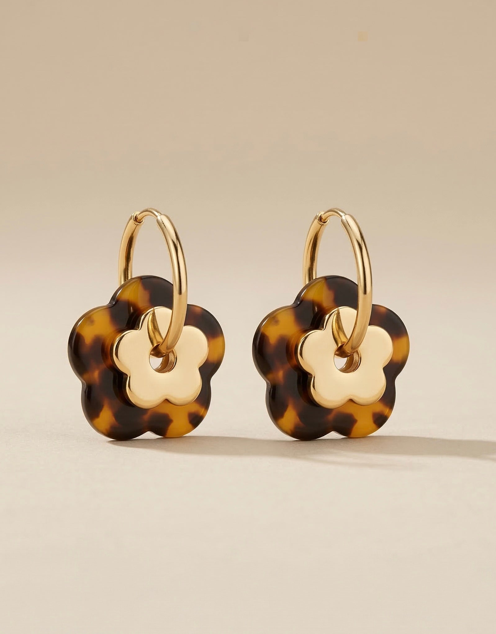 Boucles d’oreilles Ambre