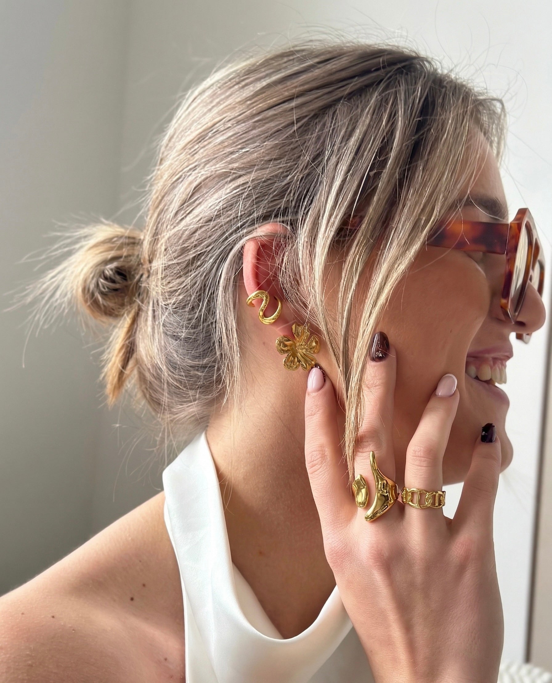 Boucles d'oreilles Flora