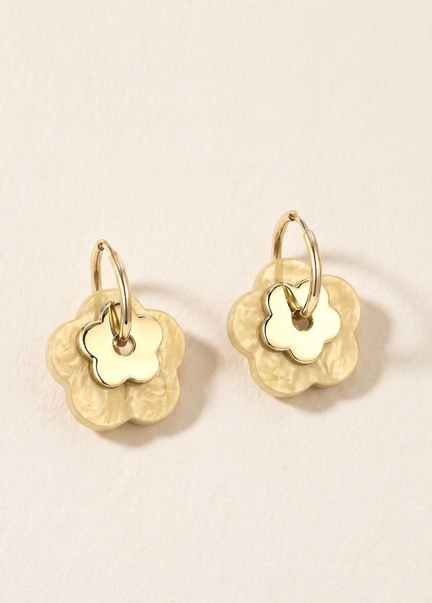 Boucles d’oreilles Ambre