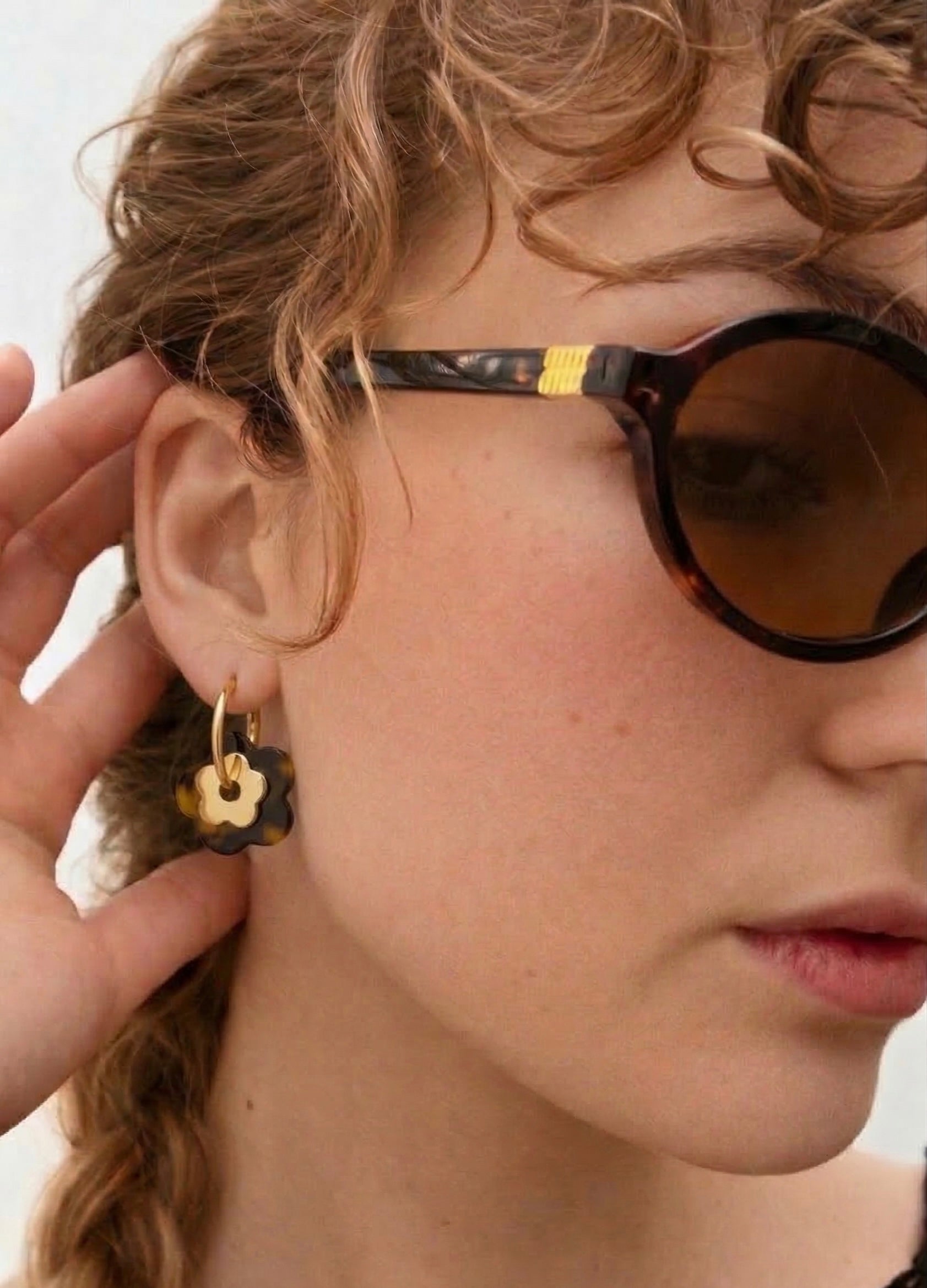 Boucles d’oreilles Ambre