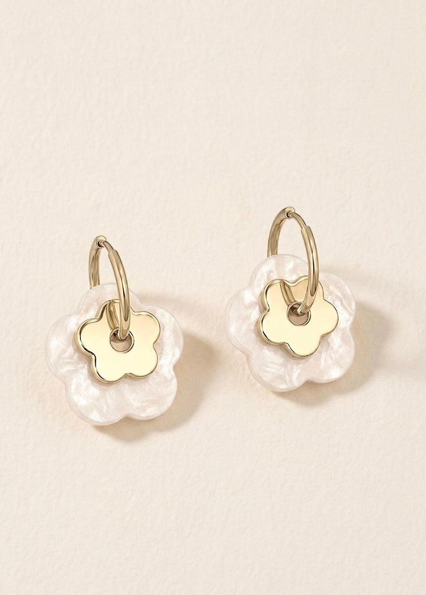 Boucles d’oreilles Ambre